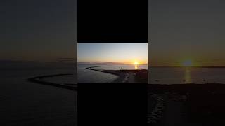 Narragansett Rhode Island  Drone footage narragansett rI sunset drone [upl. by Ki920]