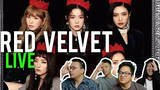 RED VELVET on INKIGAYO Peekaboo Reaction [upl. by Vevay]