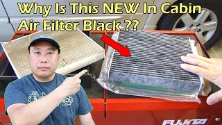 Why Is The NEW In Cabin Air Filter Black [upl. by Babbette238]