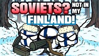 How Finland Defeated Soviet Russia Almost  Countryball Finnish Civil War Winter War amp Mannerheim [upl. by Ahsilek200]