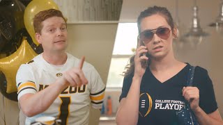 SEC Shorts  Mizzou shoots his shot with the Playoff [upl. by Refinej73]