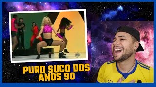 É O Tchan  Na Boquinha Da Garrafa  REACT ANOS 90 [upl. by Chader]