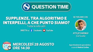 Supplenze tra algoritmo e interpelli a che punto siamo Tutte le info utili [upl. by Euqina]