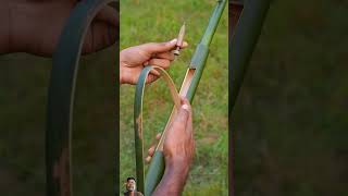 archery hunting birds diy shortvideo bamboogun bamboocrafts bamboo bambooprojects [upl. by Nuri]