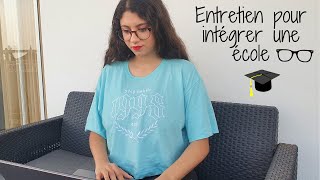 ENTRETIEN pour intégrer une ECOLE Questions types Réponses Astuces [upl. by Aramit45]