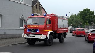 Alarmdurchsage Rüstzug der Feuerwehr Stolberg [upl. by Pruter]