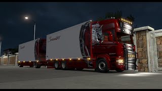 Euro Truck Simulator 2 Scania Sarantos R999 \8 6 [upl. by Llenrahc]