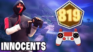 Innocents Gets 819 Points Best Controller Player  GodLike Fortnite [upl. by Abibah]