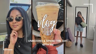 VLOG  NEW HANDBAG UNBOXING amp RUNNING ERRANDS [upl. by Leshia184]