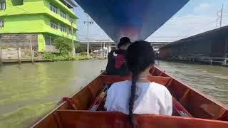 Speed 58kmh boat trip｜Thailand  Damnoen Saduak Floating Market  2024 [upl. by Edals]