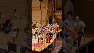 Boston Symphony Orchestra cellists and YoYo Ma rehearse a Prelude by Shostakovich [upl. by Harraf481]