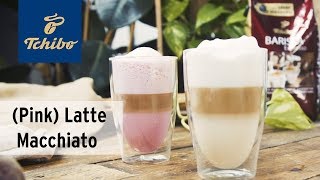 So einfach machst du einen Pink Latte Macchiato  Tchibo Tutorial [upl. by Sally711]