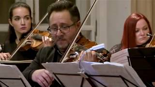 Corelli Concerto grosso Op6 No4 Alan Vizváry Liga Olosova Hilaris Chamber Orchestra LIVE [upl. by Haldis]