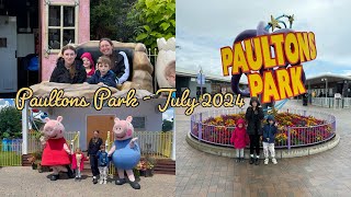 Paultons Park Peppa Pig World  July 2024 [upl. by Ojahtnamas]