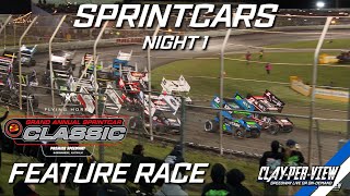 Sprintcars  Grand Annual Sprintcar Classic Night 1  Warrnambool  19th Jan 2024  ClayPerView [upl. by Eseerehc]