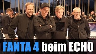 DIE FANTA 4 auf dem ECHO 2014 über STRASSENRAP  TV STRASSENSOUND [upl. by Rochette197]