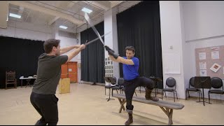 The Making of a Sword Fight  Denver Center Theatre Companys production of Hamlet [upl. by Dyann662]