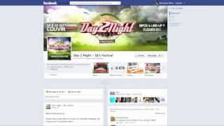 Tutorial Lien sur la couverture Facebook [upl. by Atoiyanap]