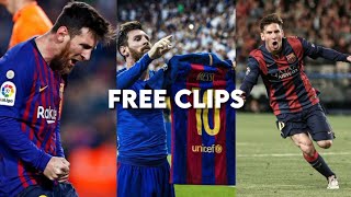 Lionel Messi free clips in Barcelona 1080P HD [upl. by Reggi]