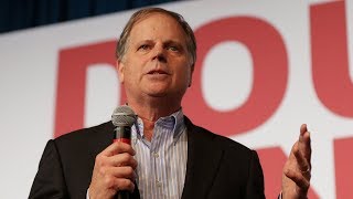 Watch Live Doug Jones delivers victory speech from Alabama [upl. by Ailices]