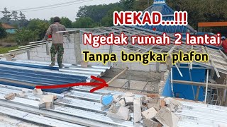 NEKAD NGEDAK LANTAI 2 TANPA BONGKAR PLAFON [upl. by Bussy824]