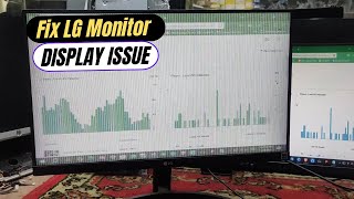 Fix LG IPS Monitor Garbage Display Issue Quick Repair Guide  Created by Afjal Hossain [upl. by Sanferd688]