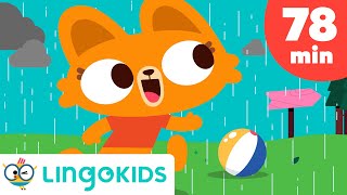 Rain Rain Go Away 🌦️  More Nursery Rhymes and Kids Songs  Lingokids [upl. by Marylou]