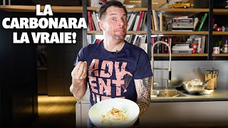 Recette de Norbert  Les vraies pâtes Carbonara [upl. by Barnum675]