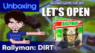 LETS OPEN Rallyman DIRT  Retail Amazon [upl. by Thurlow]