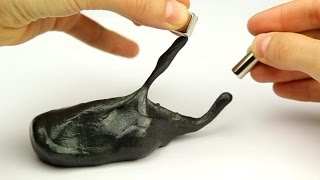 Have fun with Magnetic Thinking Putty  supermagnete [upl. by Naugal247]