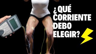 CURSO DE ELECTROTERAPIA ¿Qué corriente elegir ¿Cuál utiliza un ELECTROESTIMULADOR PORTÁTIL⚡ [upl. by Gove706]