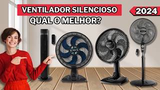 5 Melhores Ventilador Silencioso  Ventilador Custo Benefício  Ventilador Silencioso Qual o Melhor [upl. by Kallman]