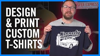 The EASIEST Way To Design amp Print TShirts [upl. by Sirotek]