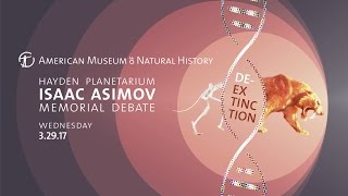 2017 Isaac Asimov Memorial Debate DeExtinction [upl. by Glenden]