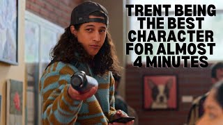 Trent being best character for 4 minutes neverhaveiever neverhaveieverseason3 netflix deviandben [upl. by Hullda]