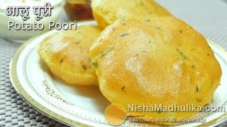 आलू मसाला पूरी  नाश्ते या टिफिन के लिये  Aloo Puri Recipe  Potato Poori  Alu ki puri [upl. by O'Mahony64]