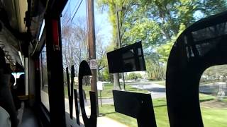 On Board Montgomery County Transit Ride On 2000 OBI Orion 05501 CNG 5807 on Route 48 [upl. by Teodora]