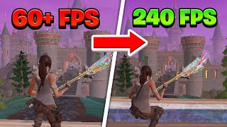 FORTNITE  FPS Boost und Input Delay verringern auch für Chapter 2 OG [upl. by Chance]