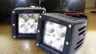 GENSSI 20W LED Cube Flood Light 12V [upl. by Ettedualc289]