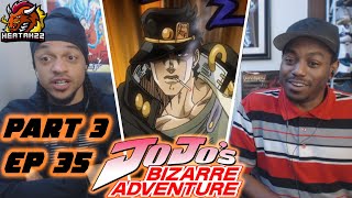 Jotaro Vs Darby  Jojos Bizarre Adventure STARDUST CRUSADERS Episode 35 Reaction [upl. by Glimp]