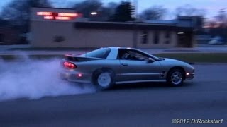 Burnouts Spinouts Crazy Accelerations [upl. by Haissem]