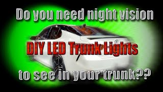 Toyota Camry Trunk Light LED Conversion [upl. by Kooima844]