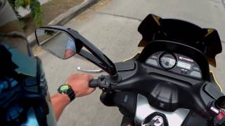 Kymco Xciting 400i ABS Review UK [upl. by Sanbo]