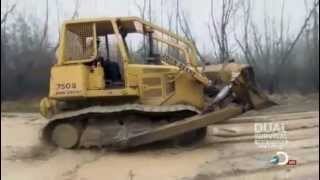 swamp loggers clearing the beaver dam [upl. by Schenck]