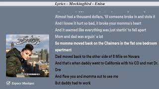 Lyrics Mockingbird Enisa [upl. by Carey730]