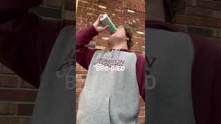 CHUGGING A MONSTER ENERGY IN 20 SECONDS Dangerous fypシ゚viral [upl. by Leasia]