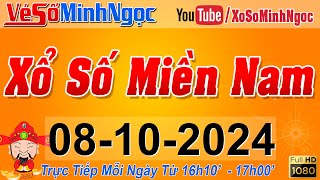 XSMN Minh Ngọc  Trực tiếp Xổ Số Miền Nam  KQXS Miền Nam ngày 08102024 KQXS Hôm Nay XSTT XSKT [upl. by Cosmo]