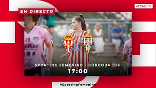 Sporting FemeninoCórdoba Femenino [upl. by Eirolam377]