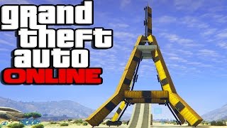 GTA ONLINE  Course De Malade TOUR EIFFEL Xbox One [upl. by Anerev]