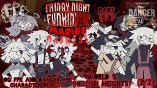 Danger FPE and FPE React Fnf Mario Madness V2  22  58  Hellish Heights  GN Edition [upl. by Kowalski]